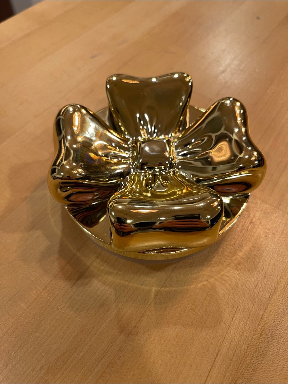 Gold Large Jar Candle Lid